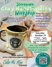 Load image into Gallery viewer, Clay Handbuilding Workshop
