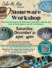 Load image into Gallery viewer, Stoneware Workshop
