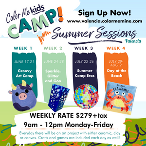 Summer 2024! 4 Weeks of Fun Workshops Monday-Friday 9-12