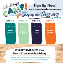 Load image into Gallery viewer, Summer 2026! 4 Weeks of Fun Workshops Monday-Friday 9-12
