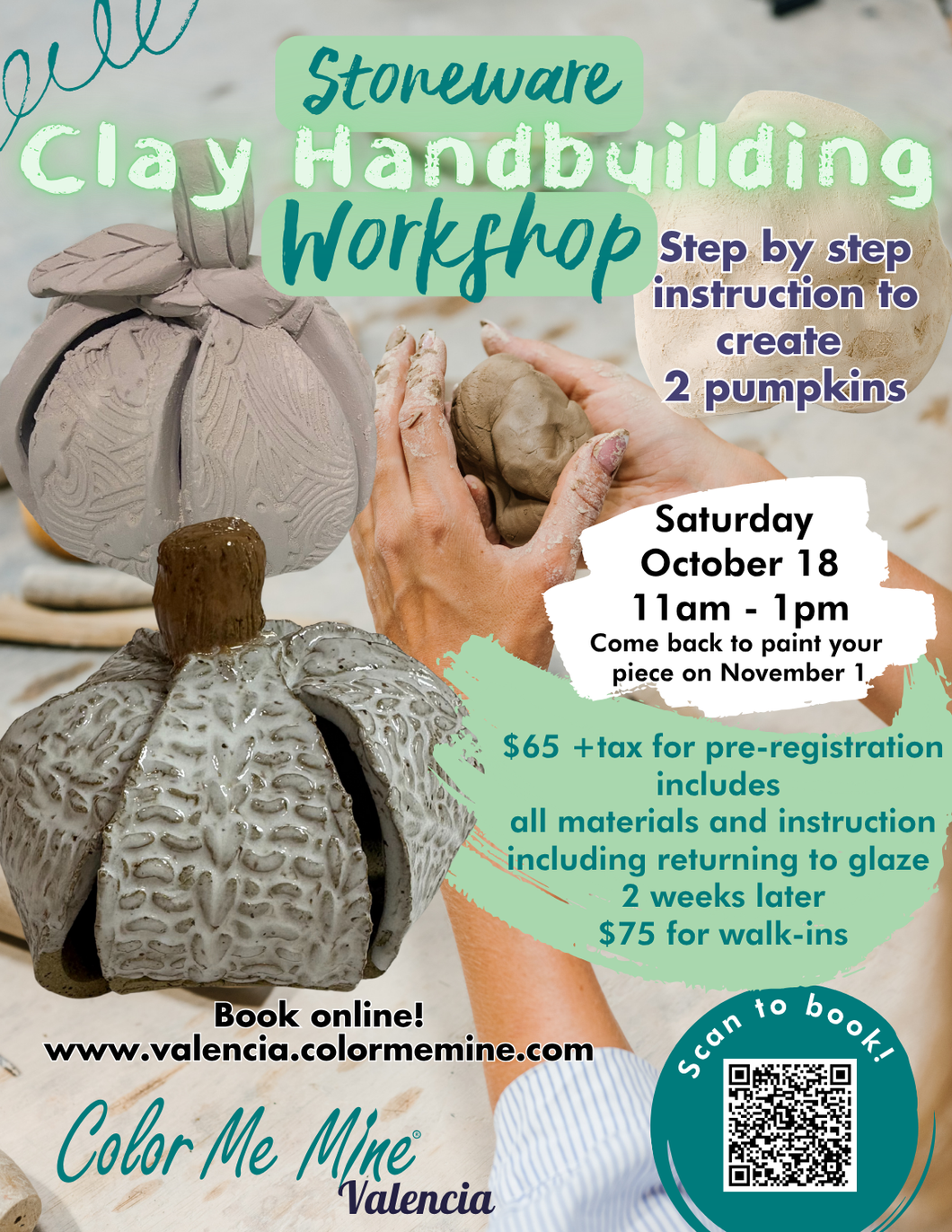 Clay Handbuilding Workshop